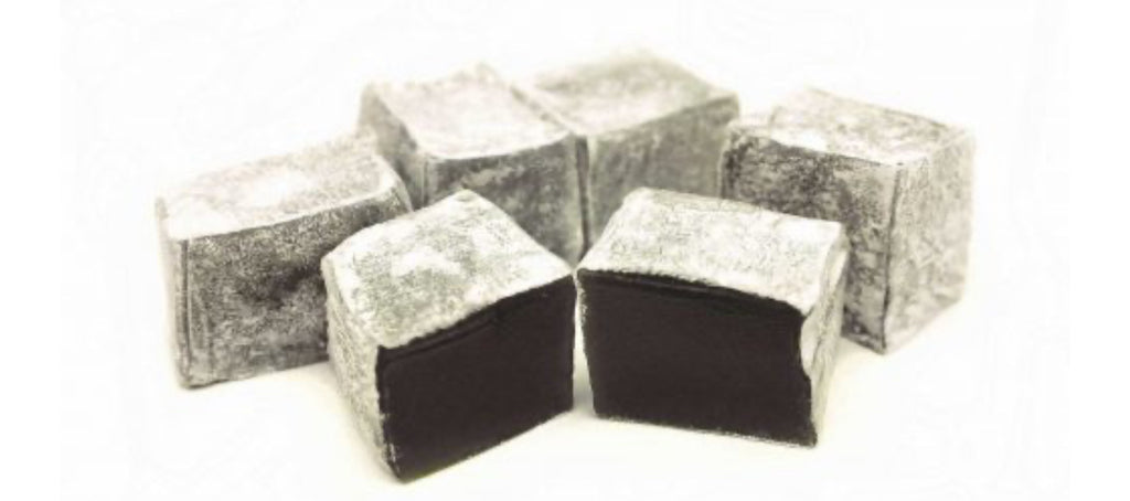 Liquorice Flavoured Turkish Delights