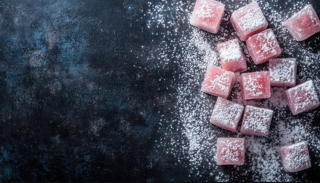 Rose Flavoured Turkish Delights