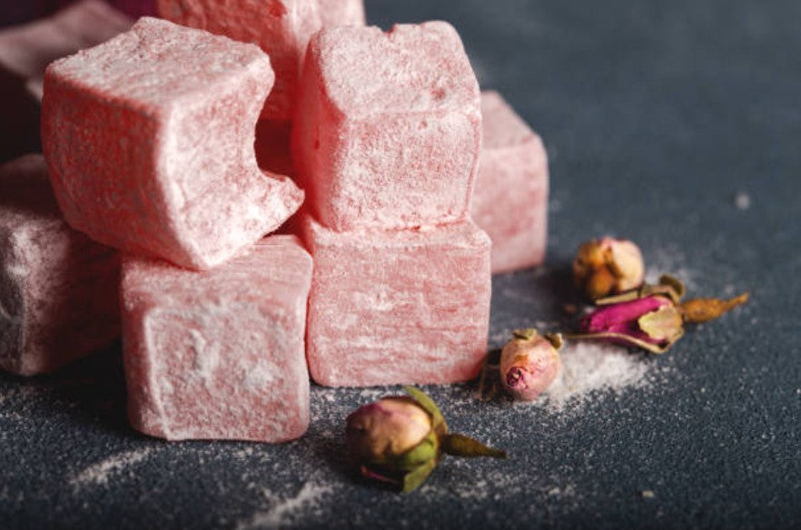 Rose Flavoured Turkish Delights