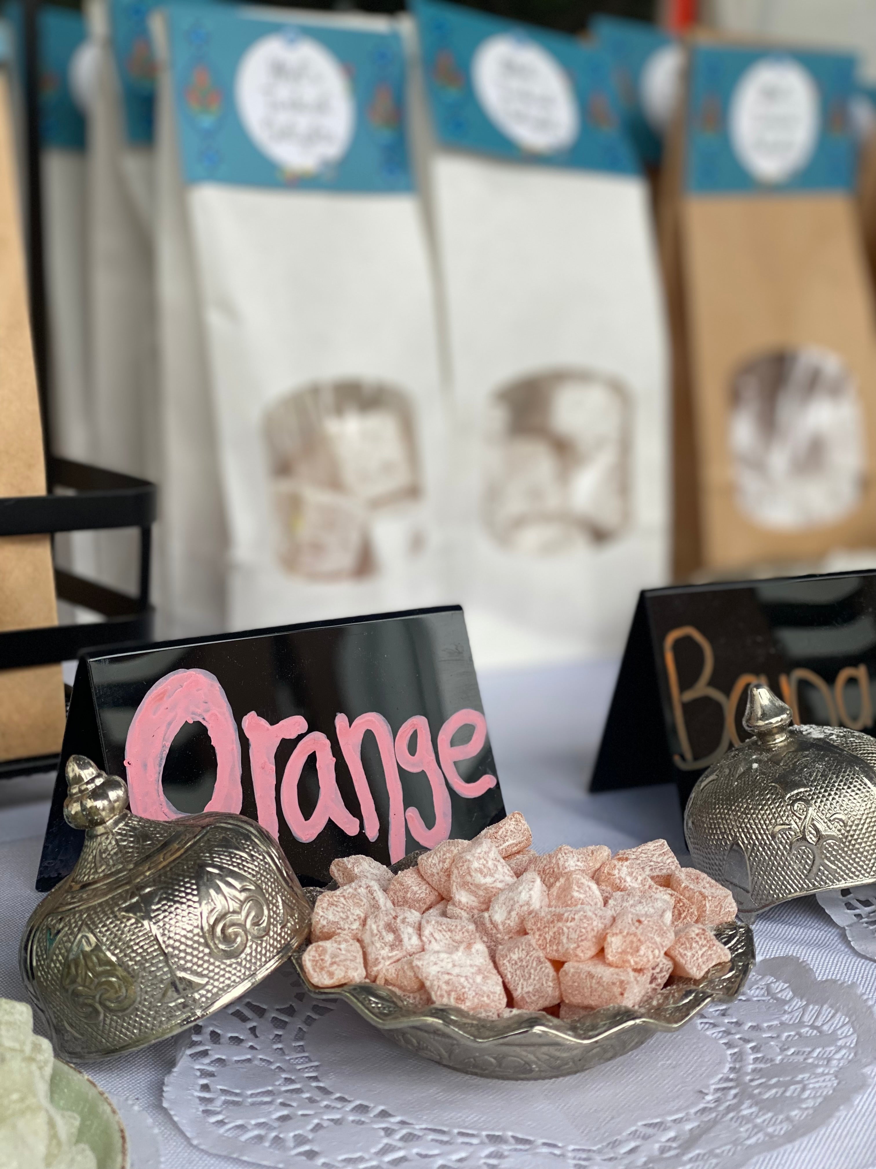 Orange Flavoured Turkish Delights