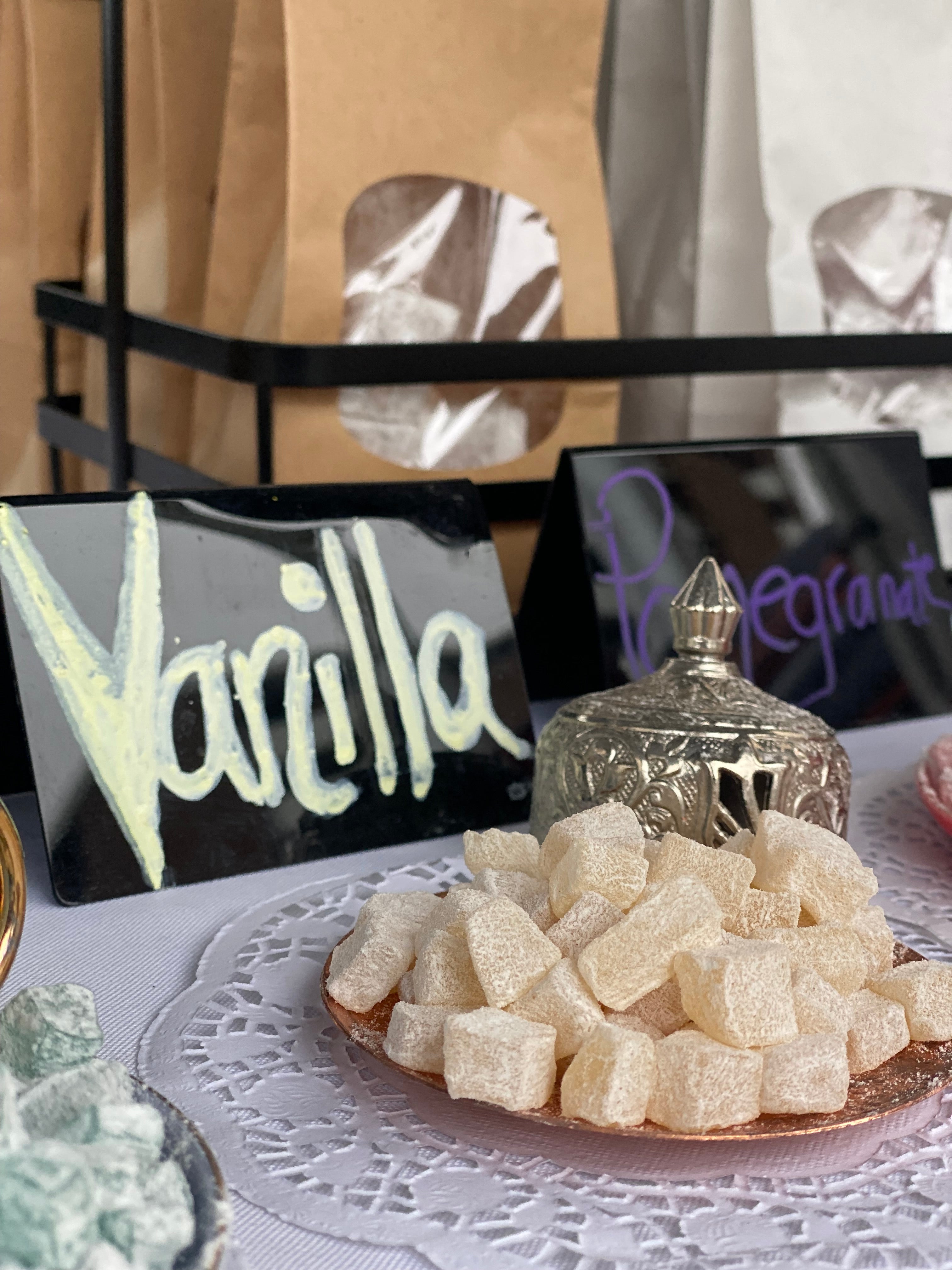 Vanilla Flavoured Turkish Delights